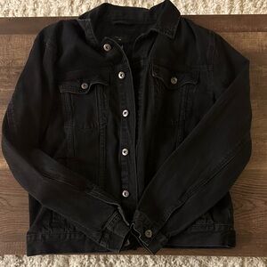 Forever 21 Charcoal Denim Jacket